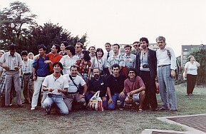 Alcuni partecipanti italiani al Congresso Mondiale di Colonia del 1989