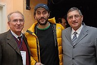 Filippo Timi con Piero Pierotti e Piero D’Erasmo